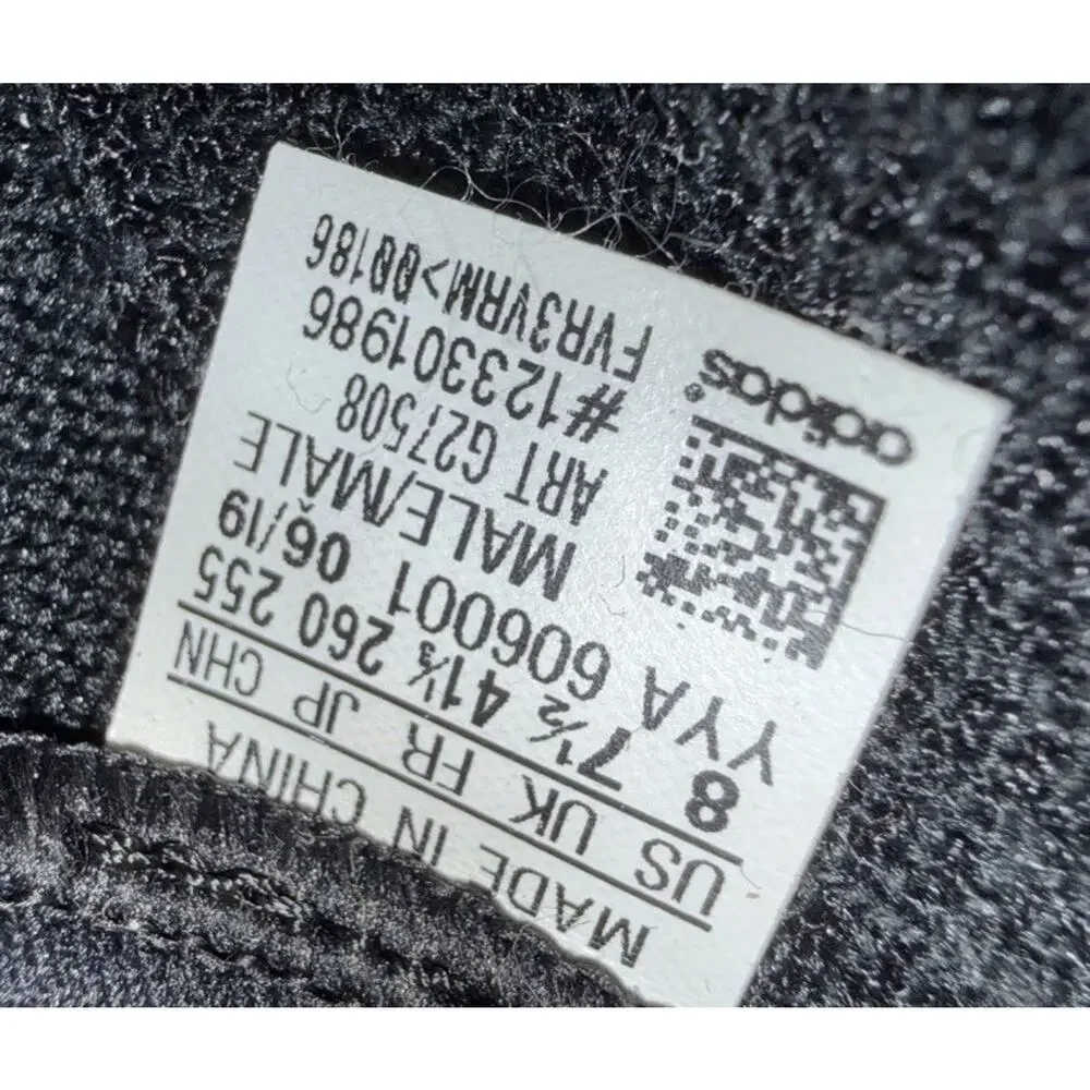 Size 8 - adidas UltraBOOST 19 Triple Black G27508 Black Boost UB1